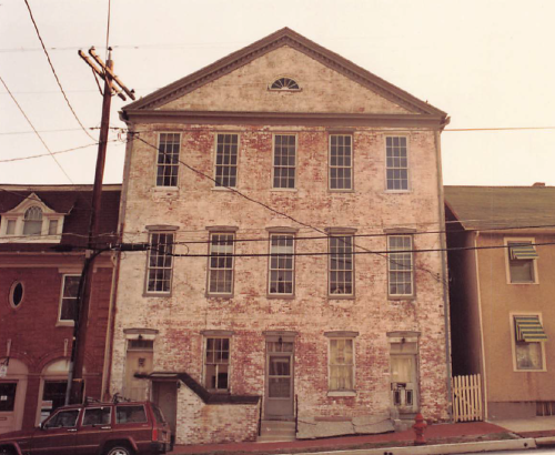 Odd Fellows Hall, before the renovation