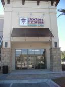 Entrance to Doctors Express in Jacksonville